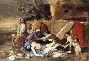 Nicolas Poussin Lamentation over the Body of Christ oil on canvas